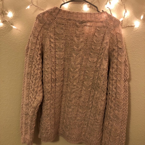 LINE - Oversized Cable Knit Sweater - Picture 2 of 5